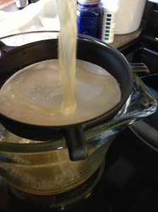 filtering kombucha