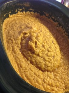 This is mashed potato stage