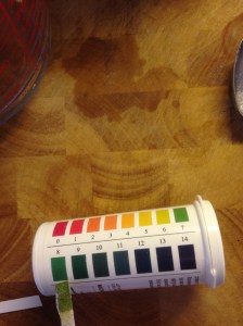 Some sites say PH strips are not completely accurate.  I have had no trouble, but if you use them you need to have a full spectrum strip that is shown here.  Like I said, a PH meter will be completely accurate.